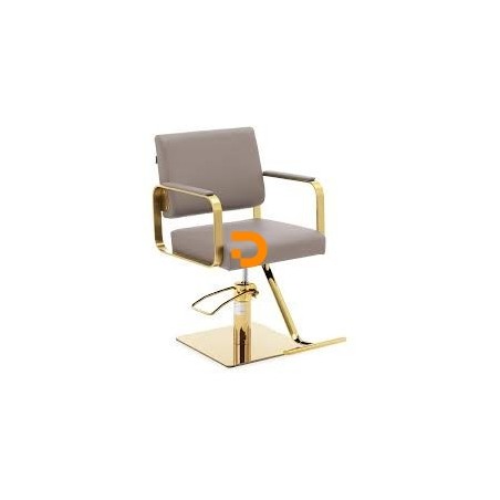 Cadeira para salão com base para os pés