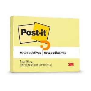 Post it 3x4 76*102mm 100P