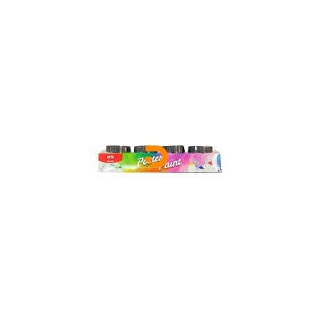 Tinta para Pintura de cartaz 100ml 4Cores