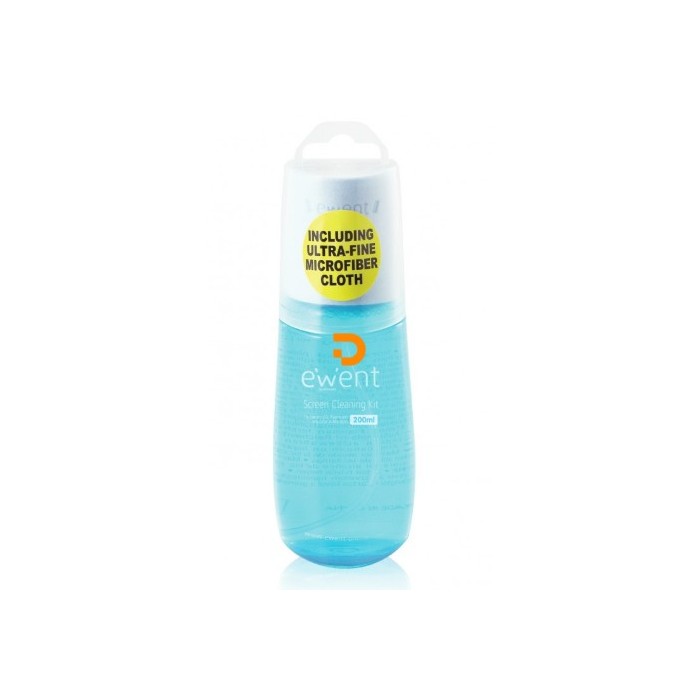 KIT DE LIMPEZA EWENT SPRAY 200ML + PANO MICROFIBRA