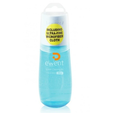 KIT DE LIMPEZA EWENT SPRAY 200ML + PANO MICROFIBRA