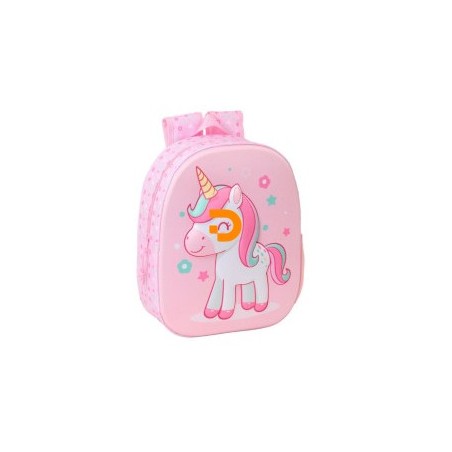 MOCHILA 3D SAFTA UNICORN 3D