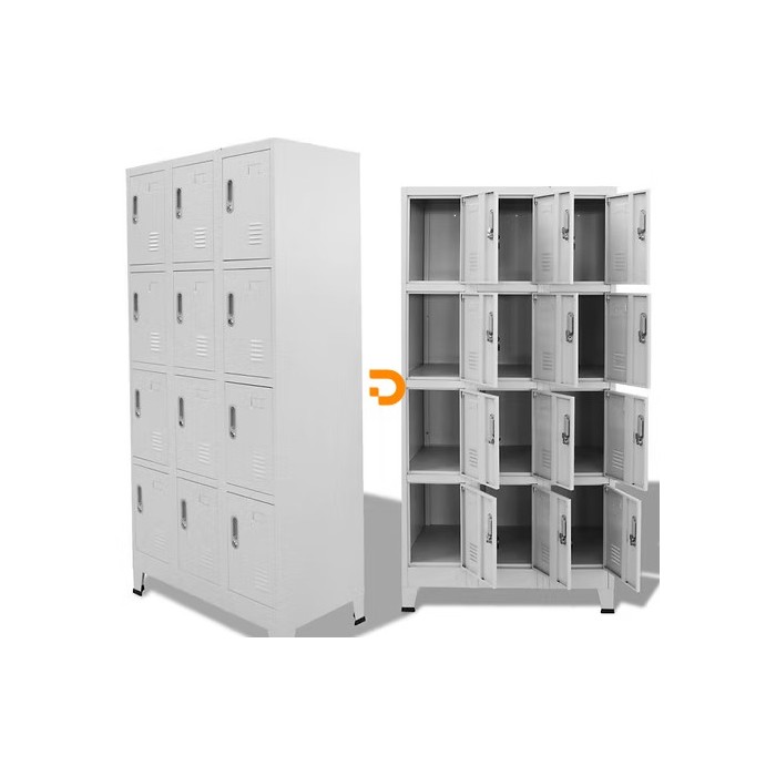 CACIFO 12 PORTAS 1,80X90X 40MM METALICO