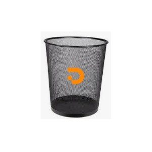 Cesto de lixo de Aço Grande