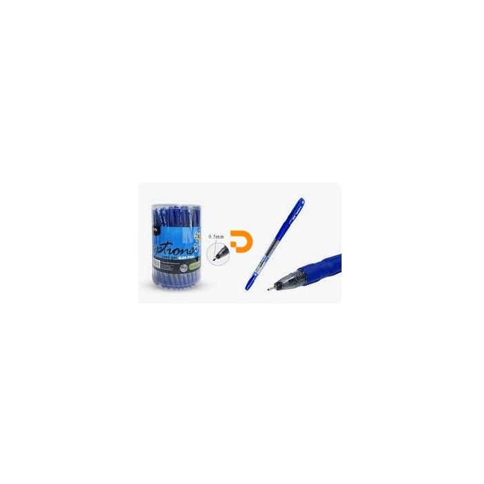 CANETA DE GEL AZUL 0.5 MG