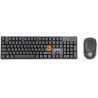 TECLADO + MOUSE MANHATTAN MULTIMÉDIA WIRELESS/DONGLE USB PT PRETO