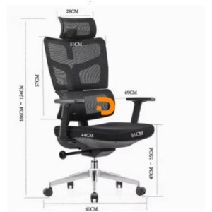 CADEIRA MESH EXECUTIVA ERGONOMICA C/AJUSTE LOMBAR