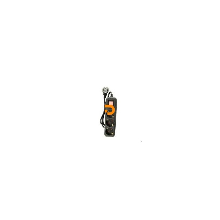 TFICHA TRIPLA 1.5 MT C/INT PRETA