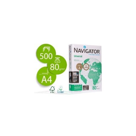 PAPEL FOTOCOPIA   A4   80GRS NAVIGATOR