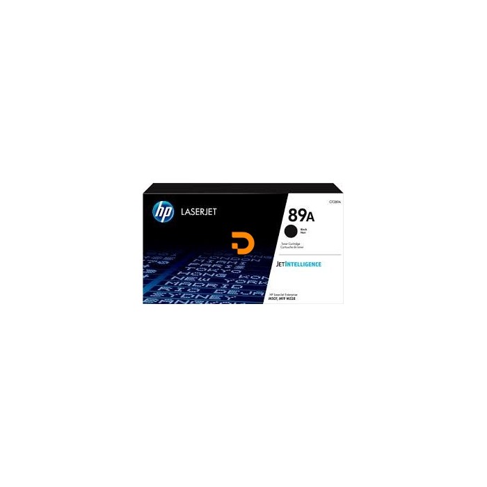 pHP 89A. Rendimento da página de toner preto: 5000 páginas, Cor(es) dos cartuchos de impressão: Preto, Quantidade por conjunto: