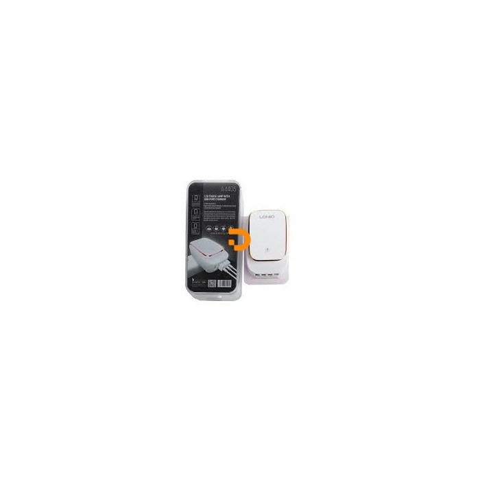 CARREGADOR LDNIO TOUCH LED 4USB LIGHTING