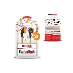 IN-EAR MAXELL EB-95 PRETO/LARANJA  347840