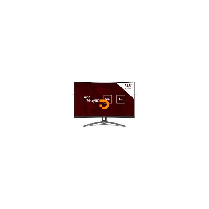 MONITOR AOC 31,5' CURVO GAMING FHD 240HZ 1MS