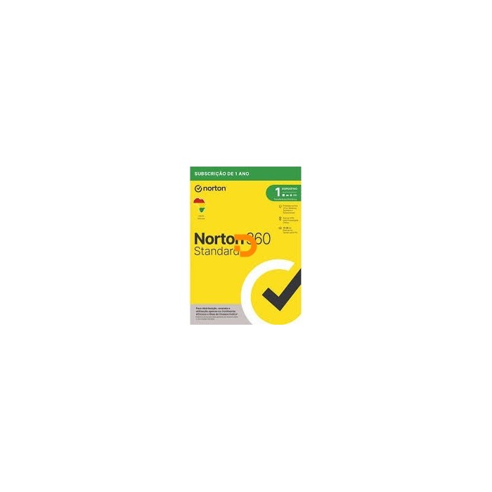 pO Norton 360 Standard proporciona camadas de proteção potentes para o seu dispositivo e privacidade online – tudo numa única so