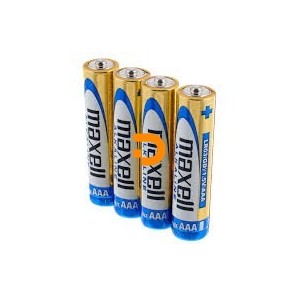 PILHA AAA LR03 CX/4 MAXELL ALKALINE