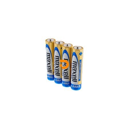 PILHA AAA LR03 CX/4 MAXELL ALKALINE