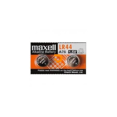 PILHA MAXELL RELOGIO/CALCULADORA LR44