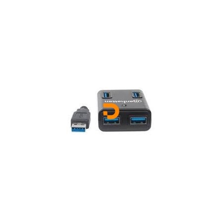 HUB USB-A (3.0) 4xUSB-A máx5 Gbps MANHATTAN