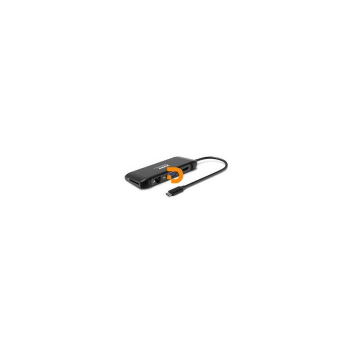 pspanÉ compatível com  PC, Mac e Android. /spanspanGerencia até 7 periféricos: 1x HDMI, 1xVGA, 3x USB-A 3.0, 1x RJ-45, 1x TF, 1x