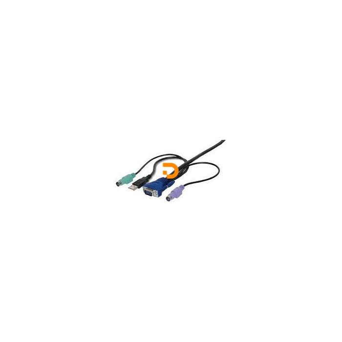 pIntellinet 507769. Comprimento do cabo: 1,8 m, Tipo de porta de teclado: USB, PS/2, Tipo de porta de rato: USB, PS/2. Peso: 180
