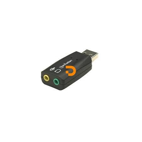 pspanManhattan 150859. Canais de saída de áudio: 5.1 canais. Interface do host: USB. Cor do produto: Preto, Certificação: CE FCC