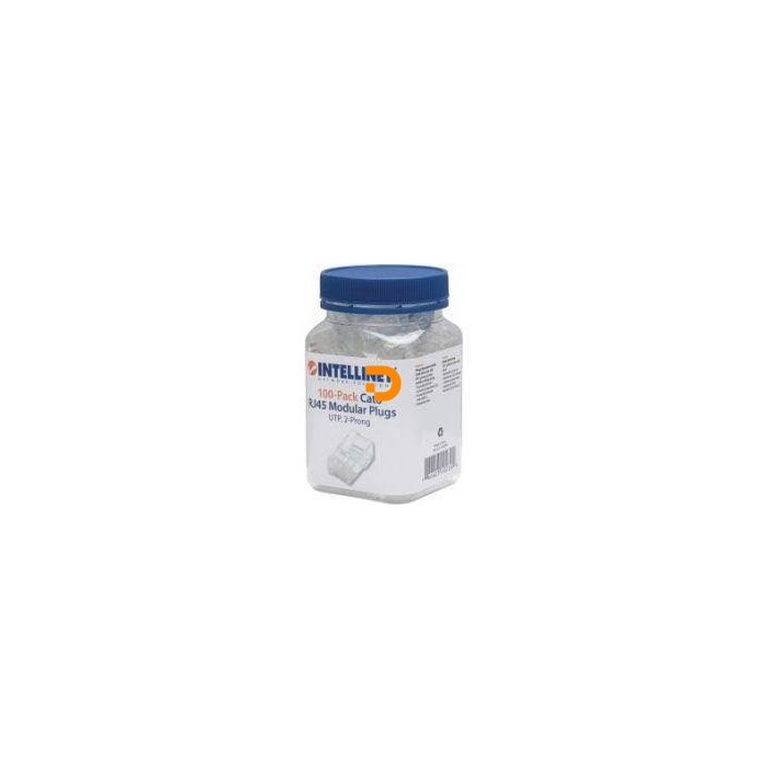 pIntellinet 502344. Conetor: RJ-45, Cor do produto: Transparente, Material: Policarbonato. Peso do produto: 180 g. Quantidade po