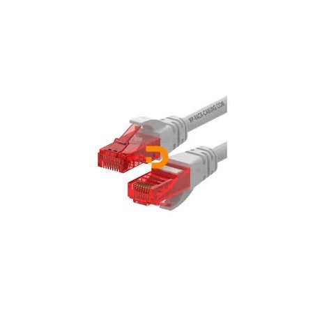 CABO REDE CAT6 10M U-UTP WP RACK AWG 26/7 CINZA