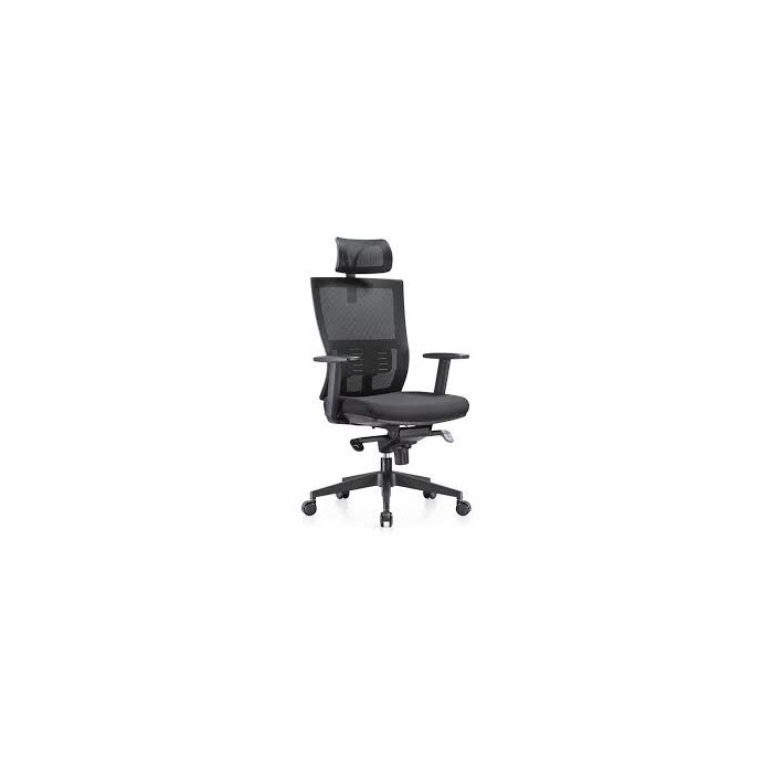 CADEIRA MESH HIGH EXEC 1NIVEIS BK