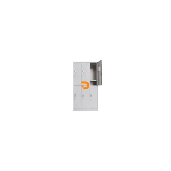 CACIFO DE 6 PORTAS 1,80X90X 40MM METALICO